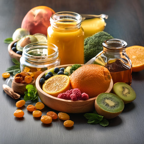 what is the daily need of vitamins and minerals for an average sized person?