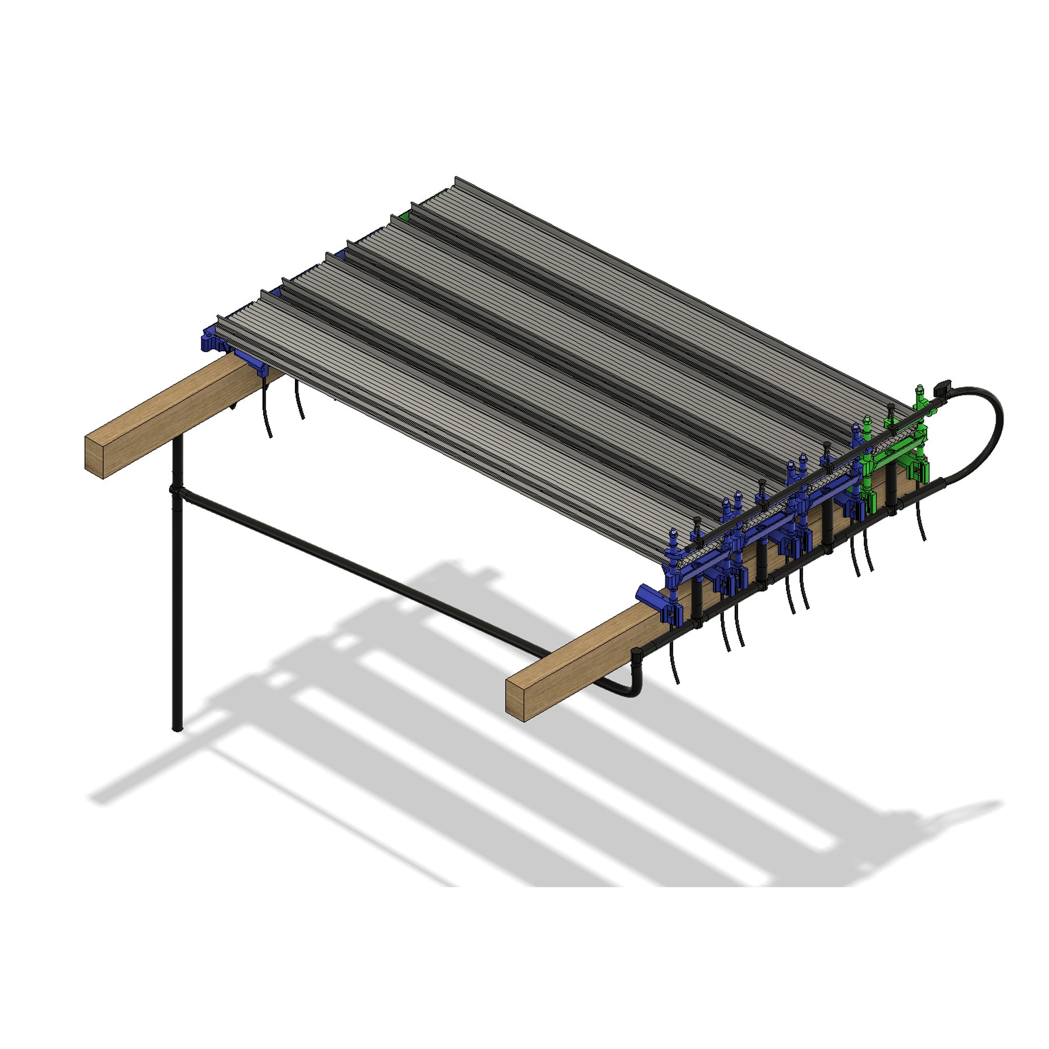 Microgreen Hydroponic wateringsystem set - Testkit 2 - 4 sets 2.0 